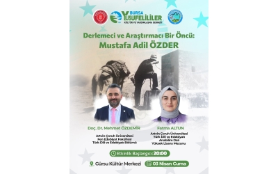 Derlemeci ve Araştırmacı Bir Öncü: Mustafa Adil ÖZDER Hayatım, Araştırmaları