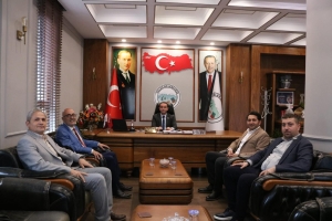 Keles Belediye Başkanı Sn. Ali DOĞRU'yu makamında ziyaret ettik.