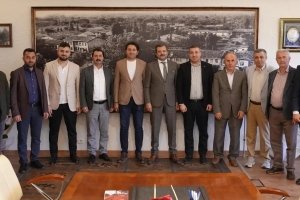 Gürsu Belediye Başkanı seçilen Sn. Mustafa IŞIK'ı makamında ziyaret ettik.