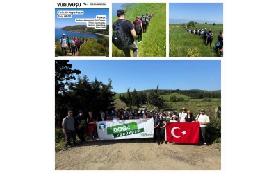 Doğayla iç içe, dostlukla omuz omuza güzel bir yürüyüşü daha hep birlikte tamamladık.