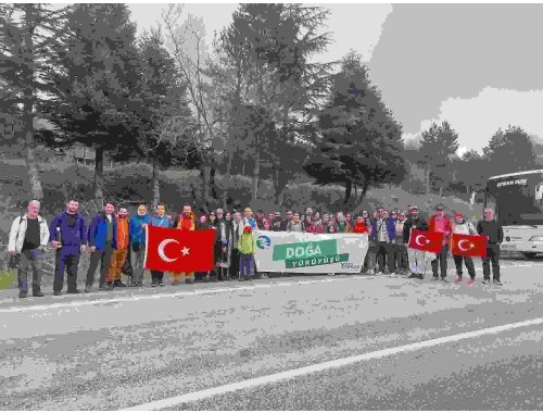 20 Nisan Pazar günü doğa yürüyüşümüzü gerçekleştirdik.