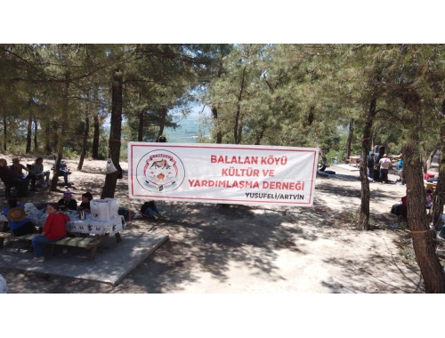 Balalan Köyü Yardımlaşma ve Dayanışma Derneği'nin Geleneksel Pikniğine Katıldık