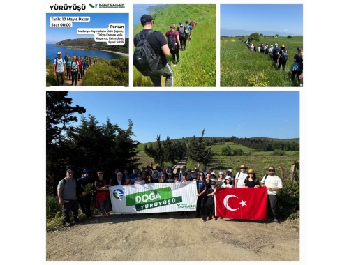 Doğayla iç içe, dostlukla omuz omuza güzel bir yürüyüşü daha hep birlikte tamamladık.