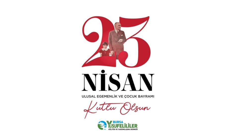 Türkiye Büyük Millet Meclisi'nin açılışının 105'inci yıl dönümü ve 23 Nisan Ulusal Egemenlik ve Çocuk Bayramımız kutlu olsun.
