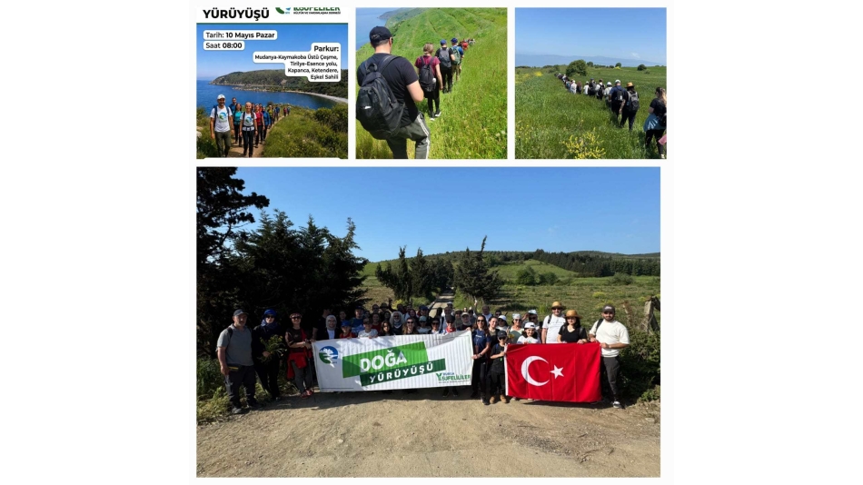 Doğayla iç içe, dostlukla omuz omuza güzel bir yürüyüşü daha hep birlikte tamamladık.